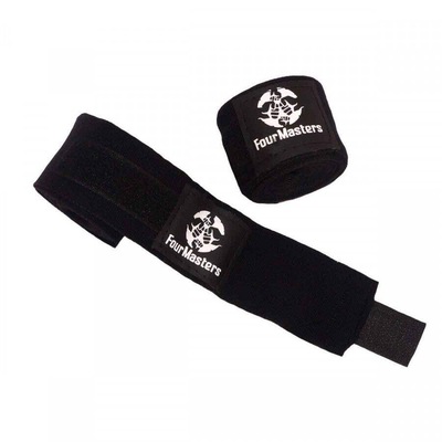 KIT Four Masters com 4 Bandagens Elasticas Artes Marciais Boxe Muay-Thai  - Adulto - Foto 2
