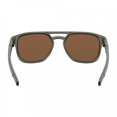 Óculos de Sol Oakley Latch Beta Olive Ink W Prizm Tungsten - Adulto - Foto 4