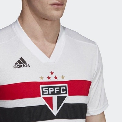 Camisa São Paulo I 19/20 adidas - Masculina - Foto 4