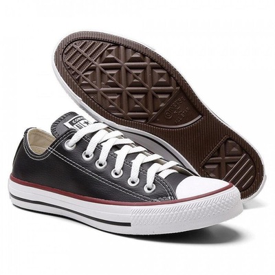 all star preto cano baixo masculino