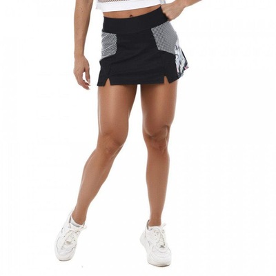 Short Saia Let''sGym Blooming - Feminino - Foto 1