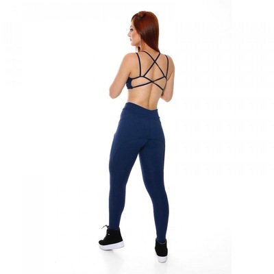 Calça Legging Miss Blessed com Saia Sobreposta - Feminina - Foto 4