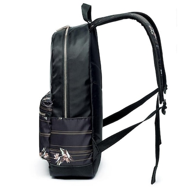 Kit Hang Loose Mochila Megy Estampa Floral - 15 Litros + Estojo - Foto 3