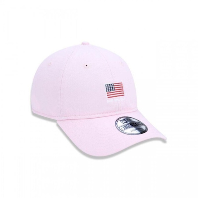 Boné Aba Curva New Era 9Twenty Ne Brasil St Mini Flag Whi - Adulto - Foto 3