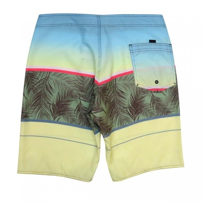 Bermuda Boardshort Web Surf Shop  Waves Hibiscus - Masculina - Foto 2