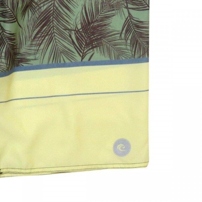 Bermuda Boardshort Web Surf Shop  Waves Hibiscus - Masculina - Foto 3