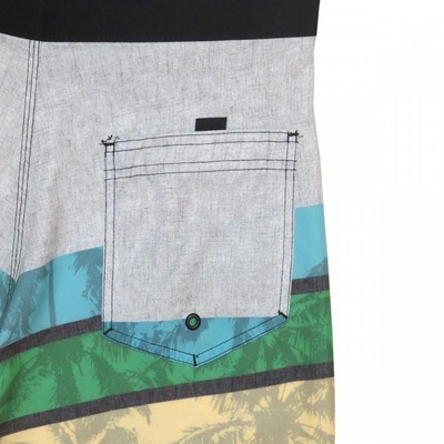 Bermuda Boardshort Web Surf Shop Waves Hawaii - Masculina - Foto 3
