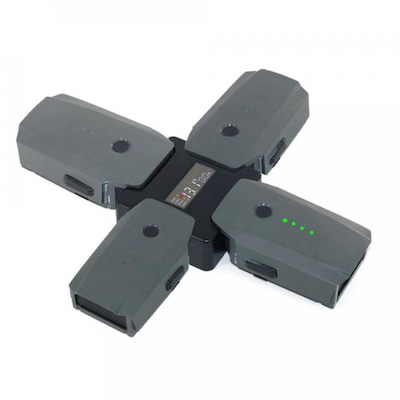 Carregador Sunnylife Hub para 4 Baterias Drone DJI Mavic Pro - Foto 1