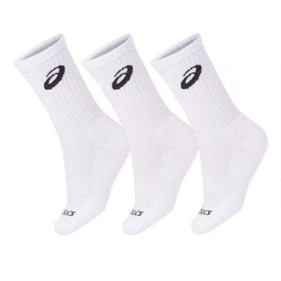 Kit de Meias Longo Asics Tennis Crew - Adulto - 3 Pares - Foto 2