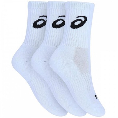 Kit de Meias Longo Asics Tennis Crew - Adulto - 3 Pares - Foto 3