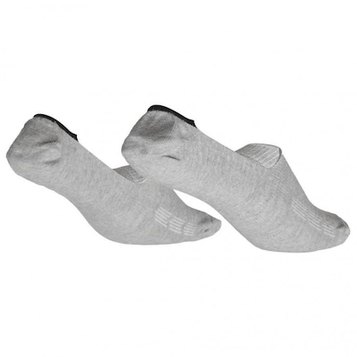Kit de Meias Soquete Asics Invisible Training Socks - Adulto - 2 Pares - Foto 2
