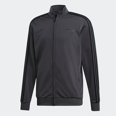 Jaqueta de Malha adidas Essentials 3-Stripes - Masculina - Foto 2