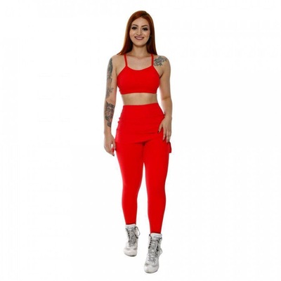 Calça Legging Miss Blessed Com Saia Sobreposta - Feminina - Foto 3