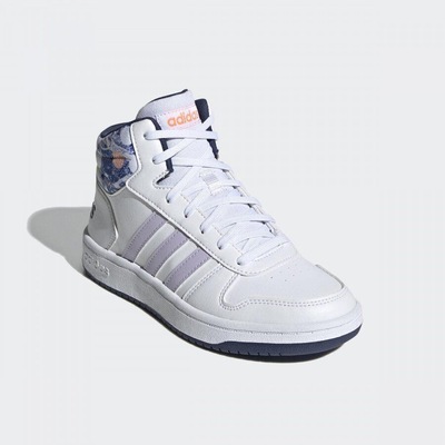 tenis adidas hoops mid k infantil