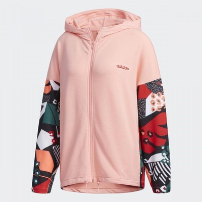 jaqueta adidas farm rosa
