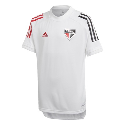 Camiseta do São Paulo adidas SPFC TR JSY - Infantil - Foto 1