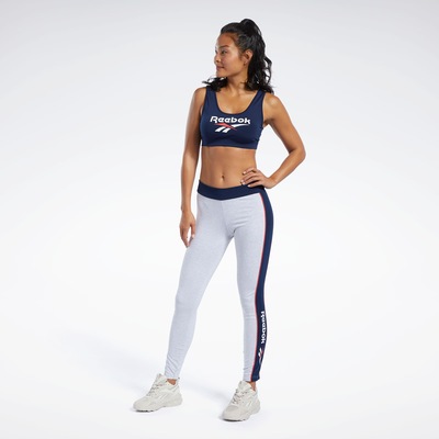 Calça Legging Reebok Classics Linear - Feminina - Foto 2