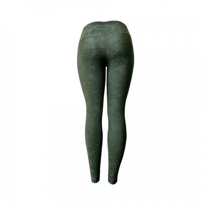 Calça Legging Luasal Estampada Cintura Alta Fitness Casual - Feminina - Foto 2