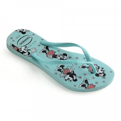 Chinelo Havaianas Slim Disney Minnie - Feminino - Foto 2