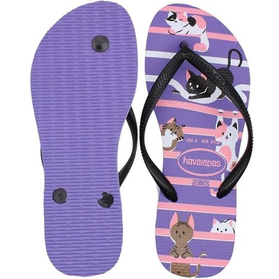 Chinelo Havaianas Slim Pets - Feminino - Foto 3