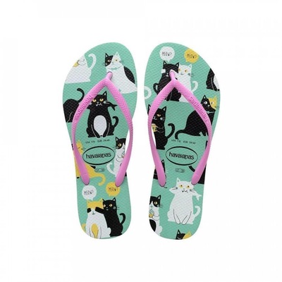 Chinelo Havaianas Slim Pets - Feminino - Foto 2