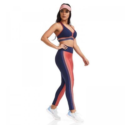 Calça Legging Caju Brasil Emana Colorful - Adulto - Foto 3