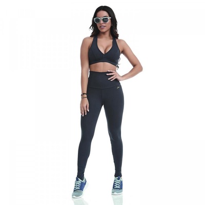 Calça Legging Caju Brasil NZ Cós Alto Básica - Adulto - Foto 3