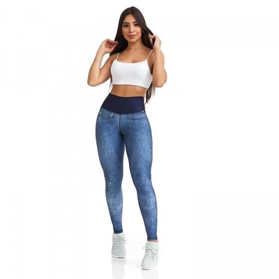 Calça Legging Caju Brasil Double Face Fancy - Adulto - Foto 5
