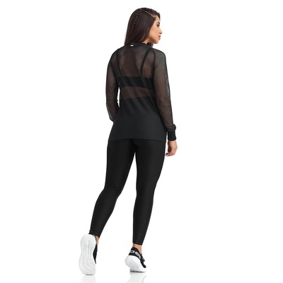 Camiseta Manga Longa Caju Brasil  Shape - Adulto - Foto 4