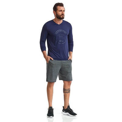 Camiseta Manga Longa Caju Brasil Try - Masculina - Foto 3
