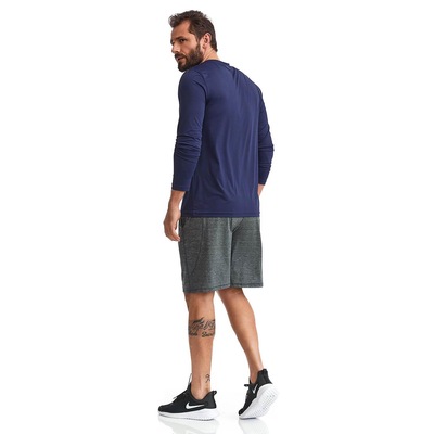 Camiseta Manga Longa Caju Brasil Try - Masculina - Foto 4