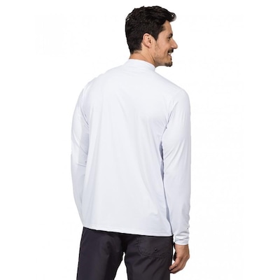 Camiseta Manga Longa Extreme UV Gola Alta Ice Proteção Solar - Masculina - Foto 3