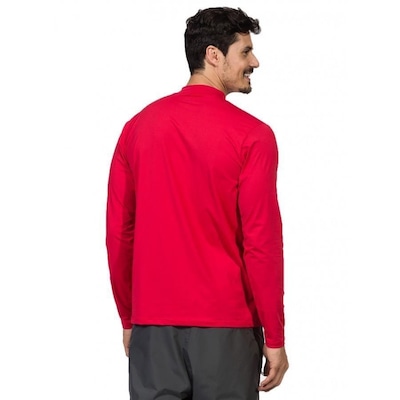 Camiseta Manga Longa Extreme UV Gola Alta Ice Proteção Solar - Masculina - Foto 3