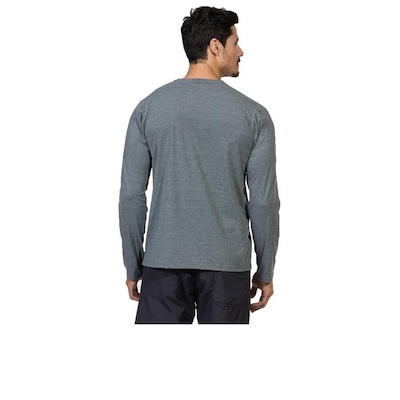 Camiseta Manga Longa Extreme UV com Proteção Solar - Masculina - Foto 5