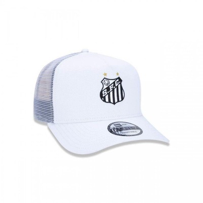 Boné Aba Reta New Era 9Forty Santos Futebol I - Snapback - Adulto - Foto 3
