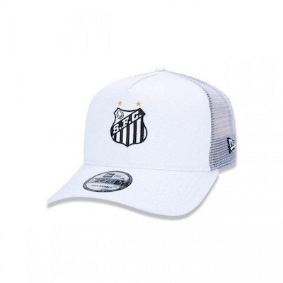 Boné Aba Reta New Era 9Forty Santos Futebol I - Snapback - Adulto - Foto 1