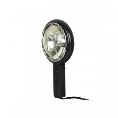 Lanterna Cilibrim Jacaré Refletor Conector Garra  Longo Alcance 12V com Grade - Foto 2