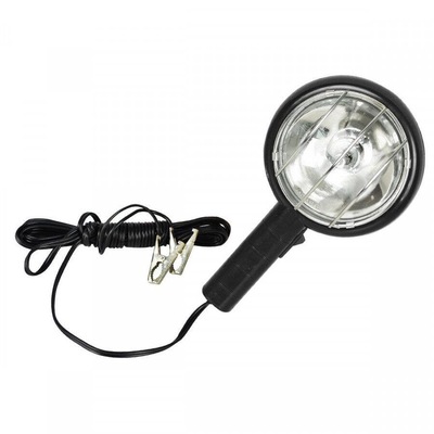 Lanterna Cilibrim Jacaré Refletor Conector Garra  Longo Alcance 12V com Grade - Foto 1