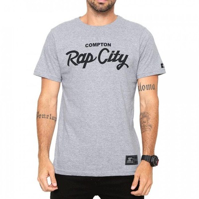 Camiseta Starter Compton Rap City - Masculina - Foto 1