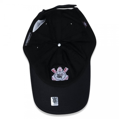 Boné Aba Curva New Era 9Twenty Corinthians Futebol - Strapback - Adulto - Foto 5