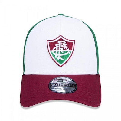 Boné Aba Curva New Era 39Thirty Fluminense Futebol Basic Escuro - Fechado - Adulto - Foto 2