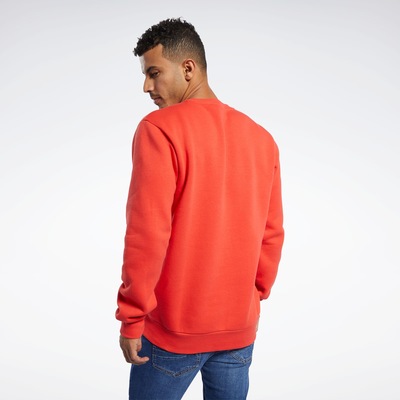 Blusão Reebok Gola Careca Classics Linear - Masculino - Foto 3