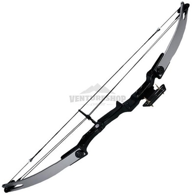 Arco e Flecha Composto ManKung MKCB055B Regulável 40 a 55lbs - Foto 4
