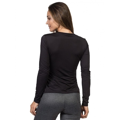 Camiseta Manga Longa Uv Proteção Solar Extreme Uv New Dry - Feminina - Foto 3