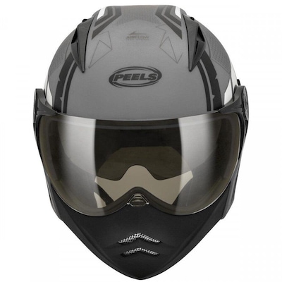 Capacete Peels Mirage Techride  Brilhante - Adulto - Foto 2