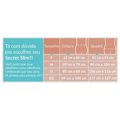 Cinta Modeladora Polishop Secret Slim - Feminina - Foto 3