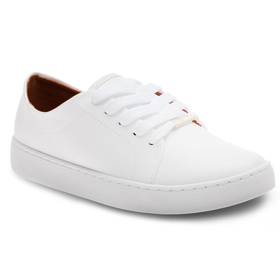 tenis feminino branco baixo