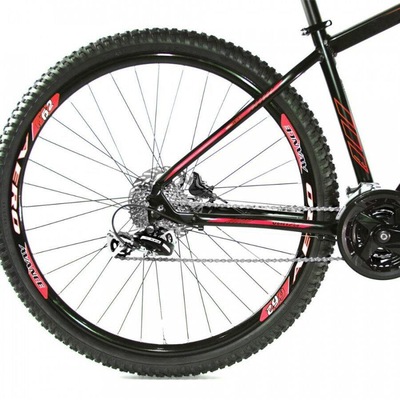 Bicicleta Venzo Aquila - Aro 29 - Freio Hidráulico - Câmbios Shimano - 27 Marchas - Adulto - Foto 2