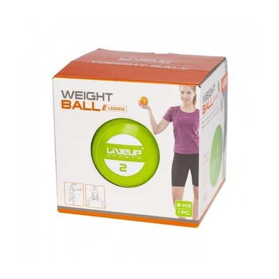 Medicine Ball Live Up Heavy Tonning Ball - 2 Kg - Foto 2