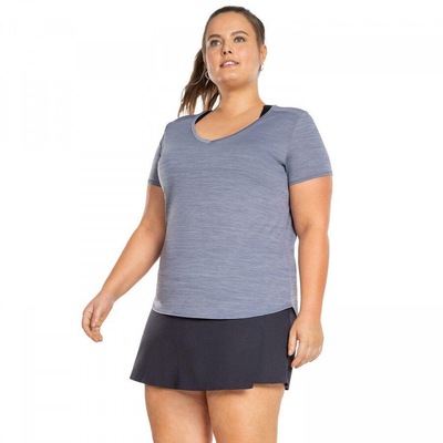 short saia para academia plus size